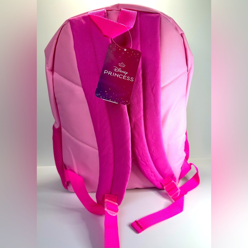 Disney Pink Princess Backpack NWT few tiny dark marks - Picture 4 of 15